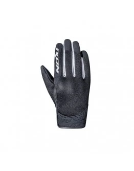 Manusi moto copii vara Ixon model RS Slicker Kid CS - Negru,alb