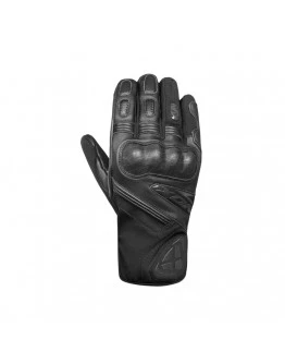 Manusi barbati Roadster Mid-season textil/piele Ixon model MS Rage MS waterproof - Negru - degete tactile