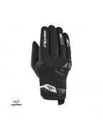 Manusi barbati Roadster vara textil/piele Ixon model MIG 2 MS - Negru/alb – degete tactile | 3001110901015