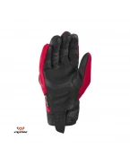 Manusi barbati Roadster vara textil/piele Ixon model MIG 2 MS - Rosu/negru – degete tactile | 3001110907014