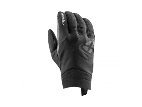 Mănuși Moto Impermeabile Bărbați Roadster Ixon MIG 2 WP MS Mid-Season - Negru/Alb | 3001110961015