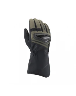Mănuși Moto Bărbați Touring/Adventure Ixon Drizzle MS Mid-Season - Negre/Khaki	