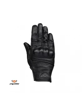 Manusi barbati heritage vara piele Ixon model Sixty Six MS - Negru – degete tactile