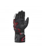 Mănuși Moto Bărbați Racing Vară Ixon Thund MS Piele - Negru/Roșu/Alb | 3002110831059
