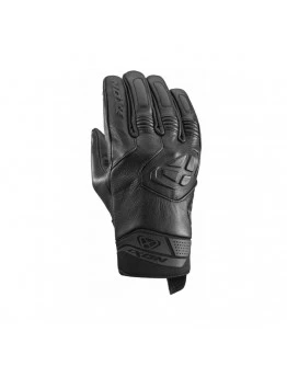 Manusi barbati Roadster vara piele Ixon model MIG 2 Leather MS - Negru - degete tactile