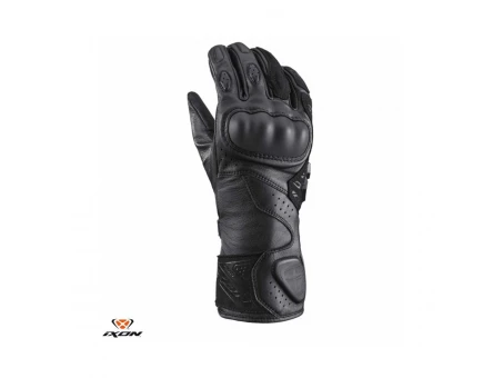 Manusi femei Racing vara piele Ixon model Thund LS - Negru – degete tactile | 3002120261001