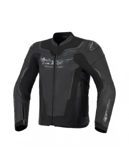 Geacă de piele sport Alpinestars GP Force V2 - Negru