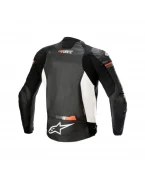 Geaca de piele sport ALPINESTARS GP FORCE AIRFLOW - Negru/Alb/Rosu