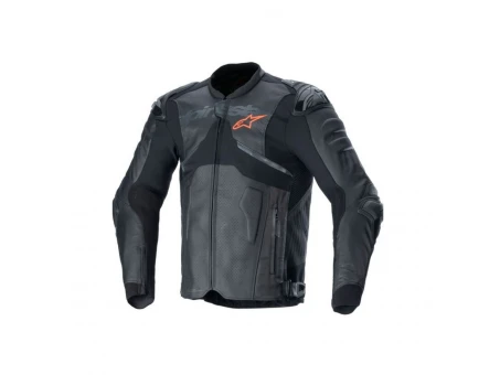 Geaca de piele Alpinestars ATEM V5 - NEGRU