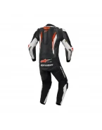Combinezon de piele 1 piesă Alpinestars GP Tech V5 - Negru/Alb/Rosu fluo | 3150226/1231
