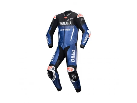 Combinezon de piele 1 piesa ALPINESTARS GP-R7 YAMAHA - Albastru/Negru/Alb | 3150326/7183