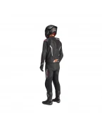 Combinezon de piele 2 piese ALPINESTARS GP FORCE V2 - Negru/Alb/Rosu fluo | 3160126/1231