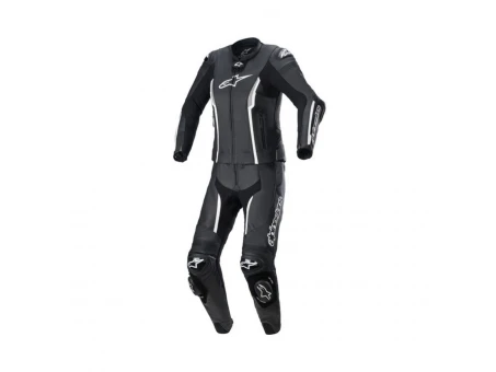 Combinezon din piele pentru femei Alpinestars Stella Missile V2 - Negru/Alb | 3170122/12