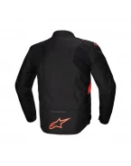 Geaca textil impermeabila ALPINESTARS T-JAWS V4 - Rosu fluo/Negru