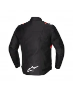 Geaca textil impermeabila Alpinestars T-SPS V2 WP - Negru/Alb/Rosu fluo