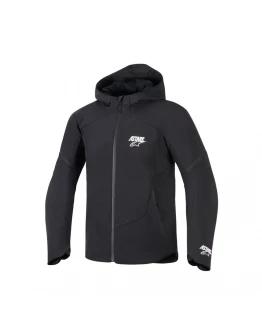 Geacă textil impermeabilă ALPINESTARS AEROSHELL WP - Negru/Negru