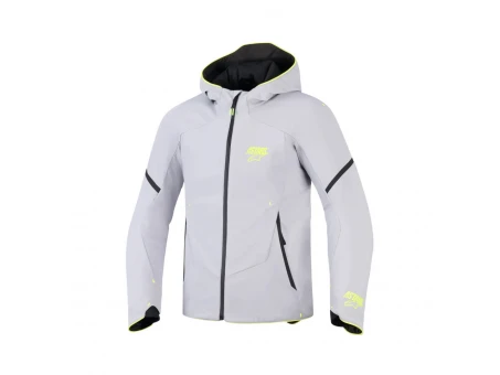 Geacă textil impermeabilă ALPINESTARS AEROSHELL WP - Gri/Galben fluo | 3200226/9116