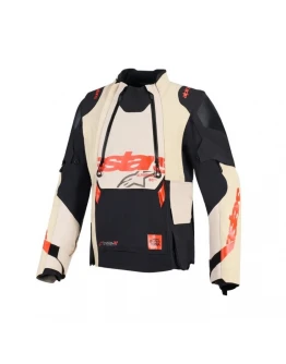 Geaca textil impermeabila ALPINESTARS HALO PRO DRYSTAR®XF LAMINATED - Negru/Bej
