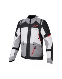 Geacă textil impermeabilă Alpinestars Andes Drystar V4 - Gri/Rosu
