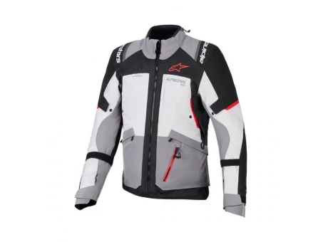 Geacă textil impermeabilă Alpinestars Andes Drystar V4 - Gri/Rosu | 3200526/9141
