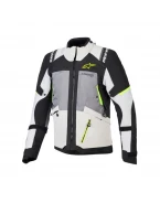 Geacă textil impermeabilă Alpinestars Andes Drystar V4 - Gri/Galben fluo | 3200526/9268