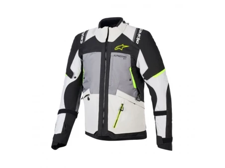 Geacă textil impermeabilă Alpinestars Andes Drystar V4 - Gri/Galben fluo | 3200526/9268