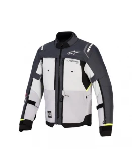 Geaca textil impermeabila touring/adventure ALPINESTARS CUSCO DRYSTAR - Negru/Gri deschis