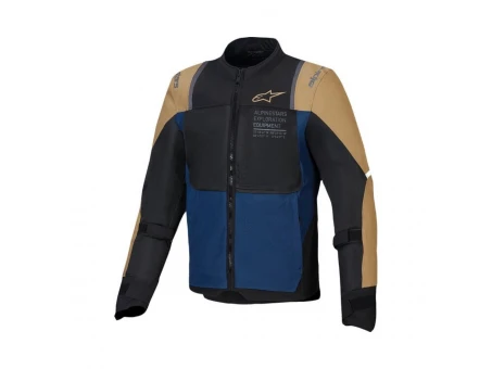Geacă textil de vară ALPINESTARS ST-2 AIR - Negru/Albastru/Kaki | 3201225/7188