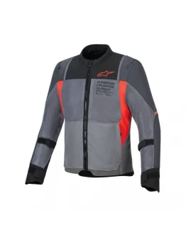 Geacă textil de vară ALPINESTARS ST-2 AIR - Gri/Rosu	