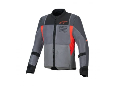 Geacă textil de vară ALPINESTARS ST-2 AIR - Gri/Rosu | 3201225/9253