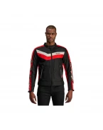 Geacă textil Urban/Vintage Alpinestars T-DYNO WR - Negru/Rosu | 3201625/1468