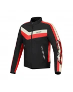Geacă textil Urban/Vintage Alpinestars T-DYNO WR - Negru/Rosu | 3201625/1468