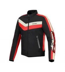 Geacă textil Urban/Vintage Alpinestars T-DYNO WR - Negru/Rosu