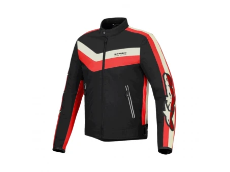 Geacă textil Urban/Vintage Alpinestars T-DYNO WR - Negru/Rosu | 3201625/1468