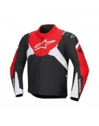 Geacă textil impermeabilă ALPINESTARS HONDA T-JAWS V4 - Negru/Rosu/Alb | 3201925/1342