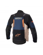 Geacă moto adventure/touring Alpinestars Halo Drystar - Negru/Albastru/Kaki | 3204822/7194