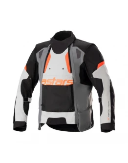Geacă moto adventure/touring Alpinestars Halo Drystar - Gri deschis/inchis/Negru