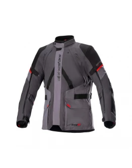 Geaca textil impermeabila Alpinestars MONTEIRA DRYSTAR XF - Gri deschis,Gri inchis,Rosu