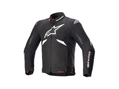Geaca textil impermeabila sport/touring ALPINESTARS T-GP R V3 Drystar - Negru/Alb