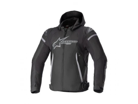 Geaca moto impermeabila Alpinestars Zaca - Negru/Gri | 3206423/111
