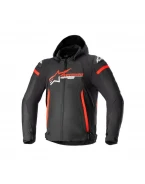 Geaca moto impermeabila Alpinestars Zaca - Negru/Rosu/Alb | 3206423/1342