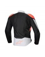 Geacă femei impermeabilă Alpinestars Stella T-Jaws v4 - Negru/Gri/Coral fluo | 3210125/1789