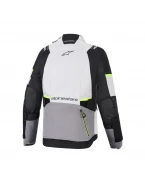 Geacă femei textil impermeabilă Alpinestars Stella Andes Drystar V4 - Gri/Galben fluo | 3210126/9282