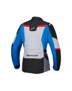 Geaca femei textil impermeabila ALPINESTARS STELLA HONDA ST-1 WP - Negru/Gri/Albastru | 3211125/9191