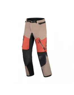 Pantaloni textil impermeabili ALPINESTARS HALO PRO DS XF LAMINATED - Maro/Negru/Portocaliu