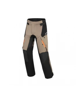 Pantaloni textil impermeabili ALPINESTARS ANDES DRYSTAR® V4 - Negru/Maro	