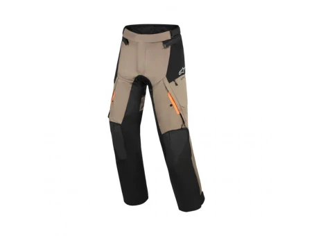 Pantaloni textil impermeabili ALPINESTARS ANDES DRYSTAR® V4 - Negru/Maro | 3220526/9273