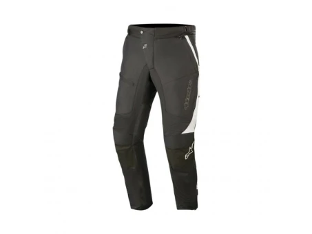 Pantaloni moto impermeabili textil Alpinestars Raider Drystar V2 - Negru/Alb | 3224521/12
