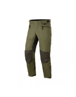 Pantaloni moto textil Alpinestars AST-1 V2 WP Standard - Verde/Negru