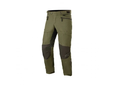 Pantaloni moto textil Alpinestars AST-1 V2 WP Standard - Verde/Negru | 3226121/680